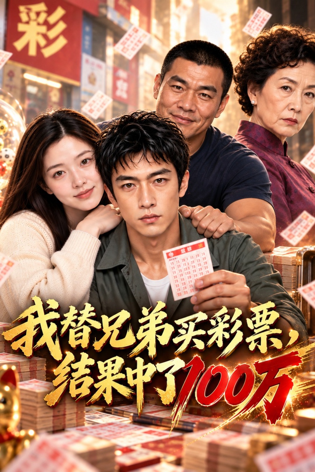 我替兄弟买彩票，结果中了100万封面图