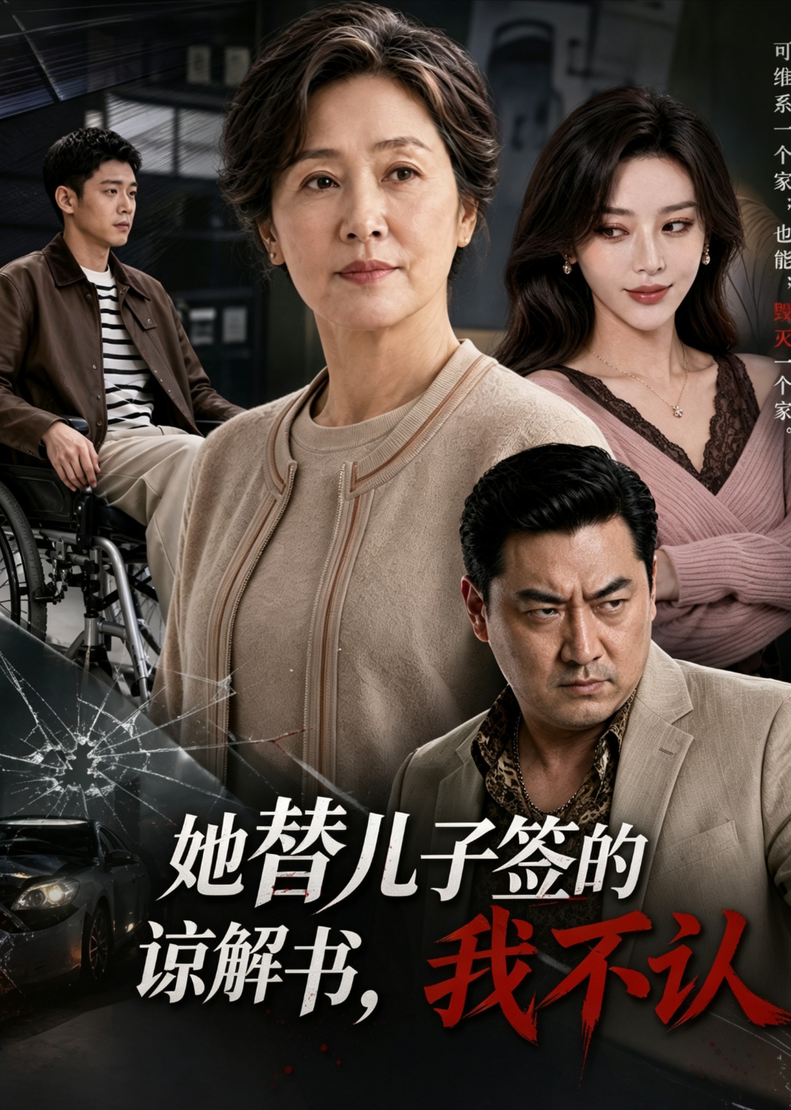 她替儿子签的谅解书，我不认