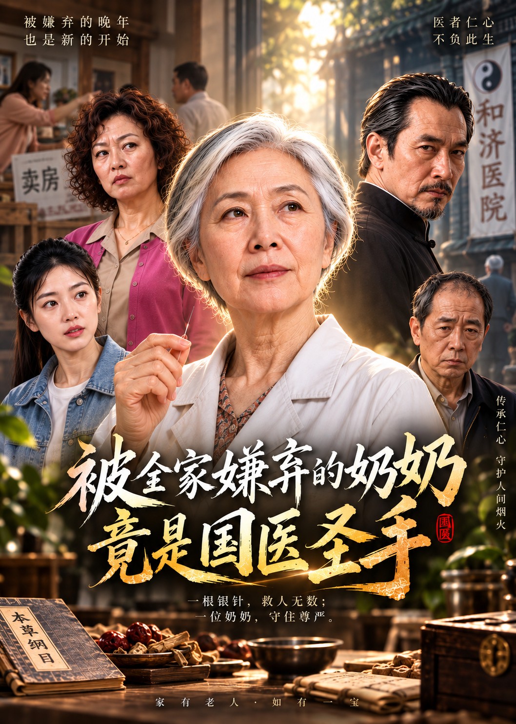 被全家嫌弃的奶奶，竟是国医圣手封面图
