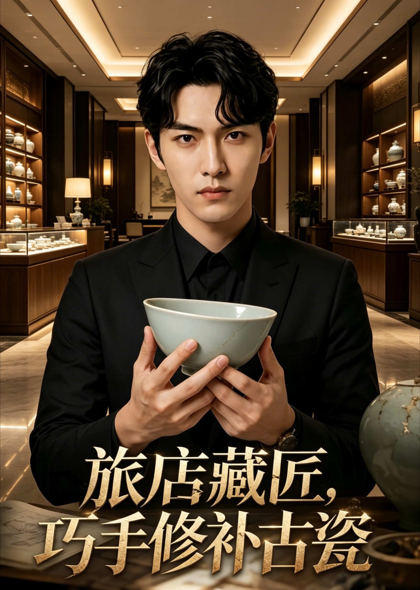 旅店藏匠，巧手修补古瓷