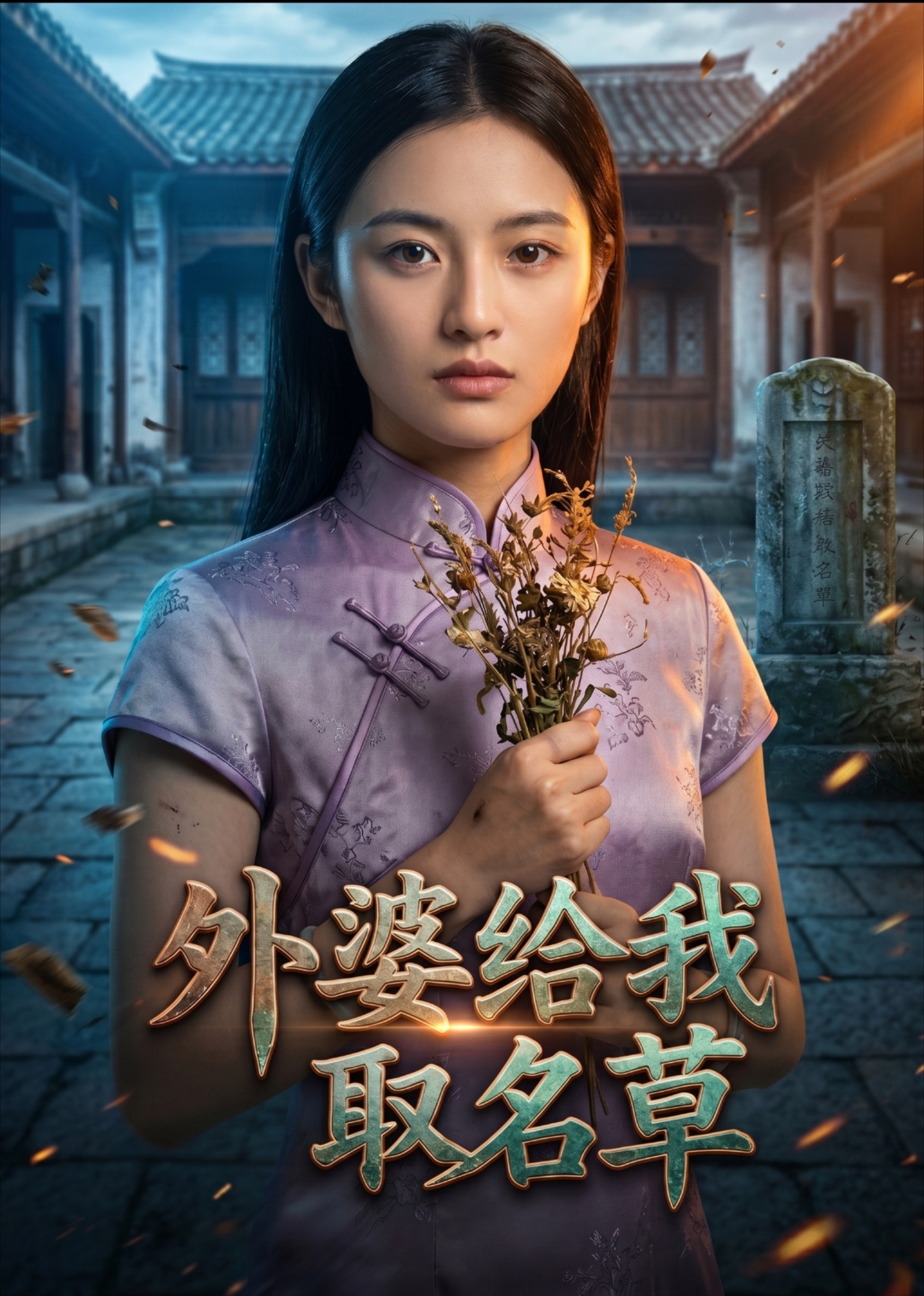 外婆给我取名草