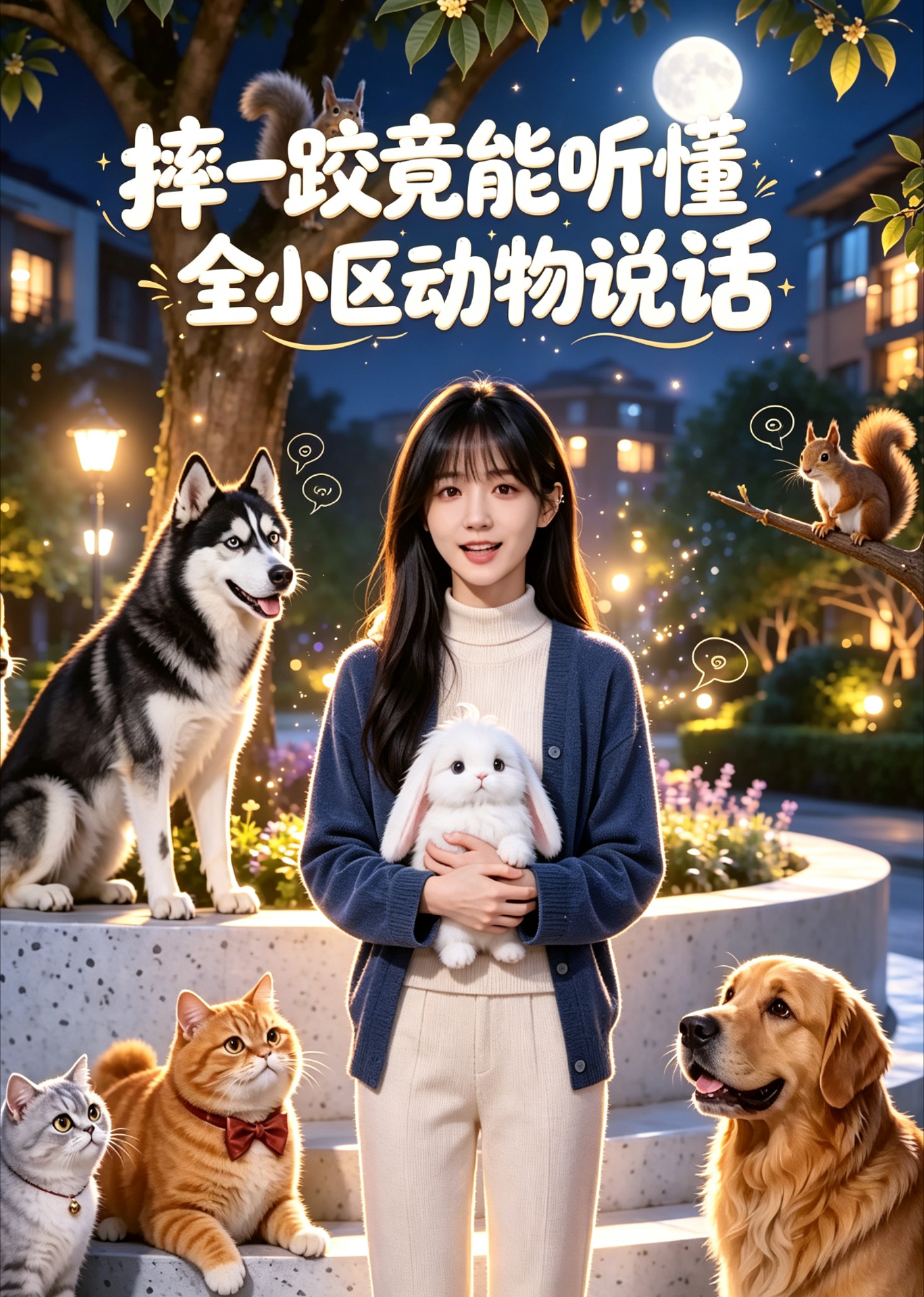 摔一跤竟能听懂全小区动物说话