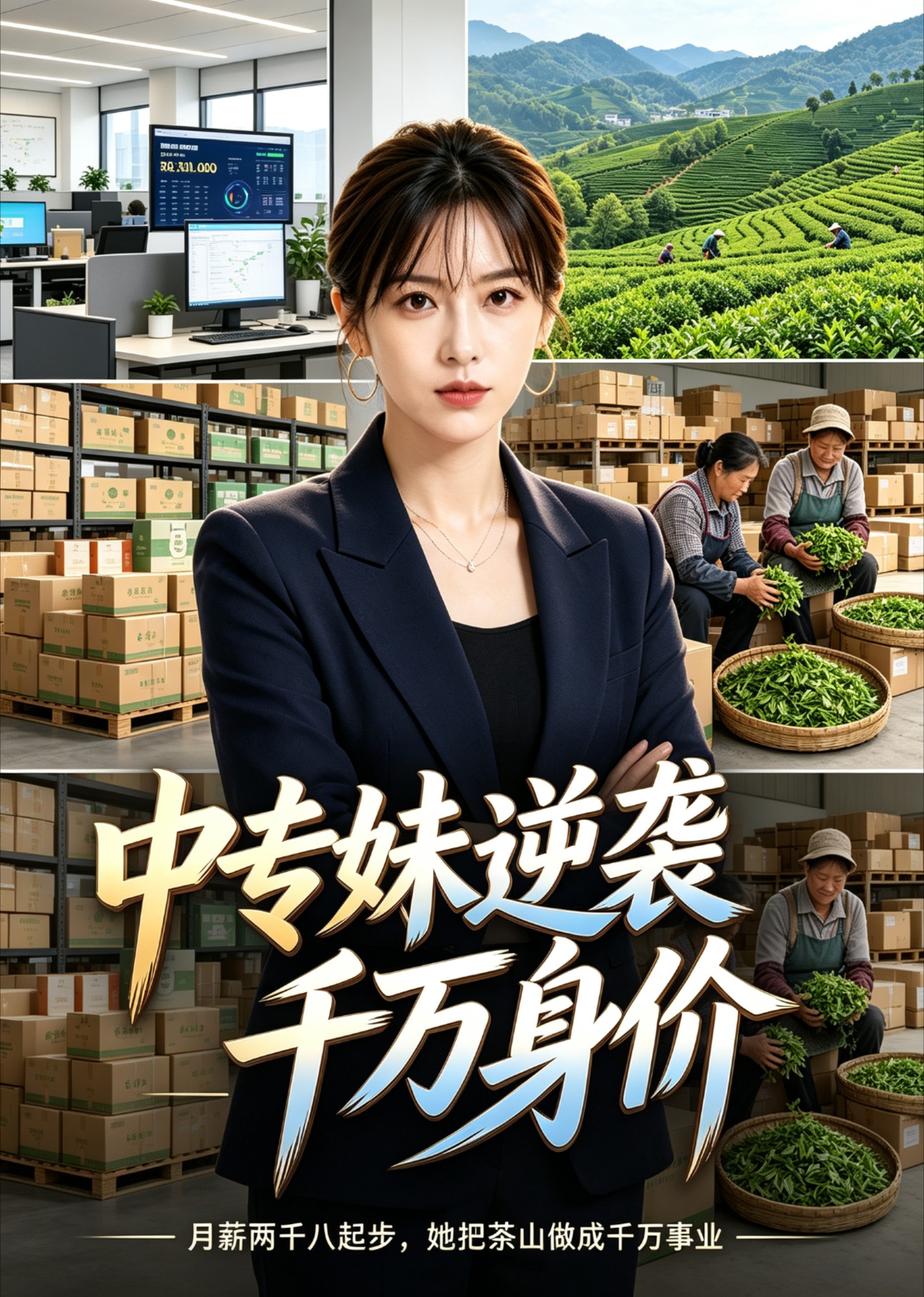 中专妹逆袭千万身价封面图