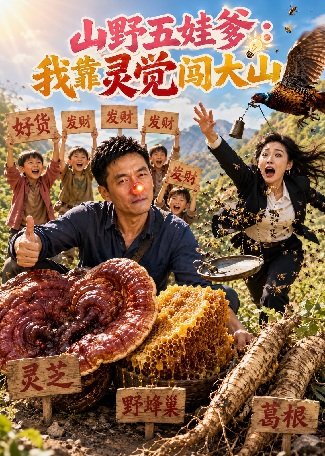 山野五娃爹：我靠灵觉闯大山封面图