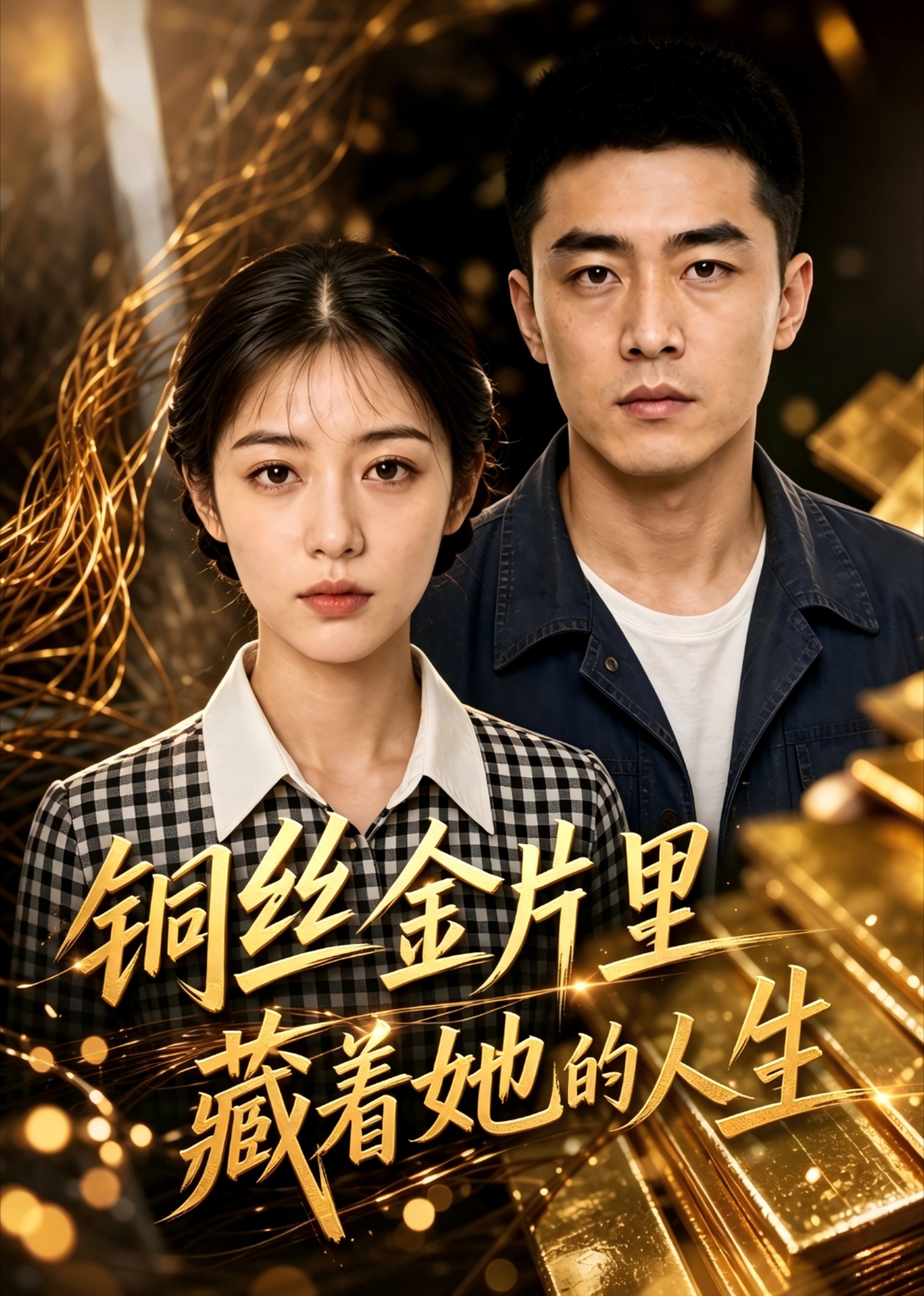 铜丝金片里藏着她的人生封面图