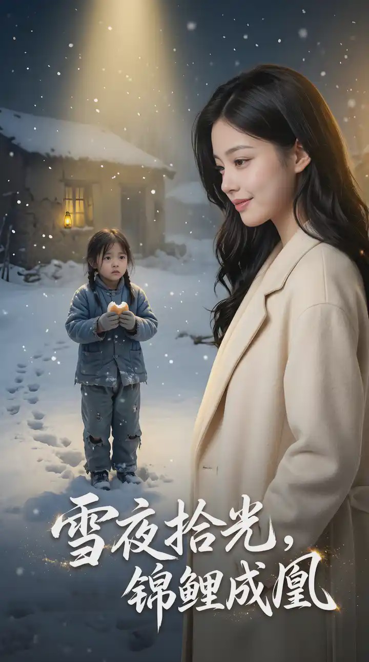 雪夜拾光，锦鲤成凰