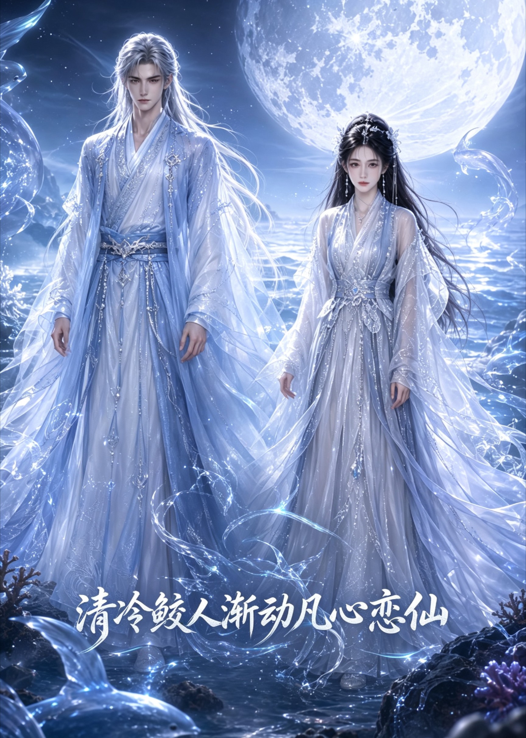 清冷鲛人渐动凡心恋仙