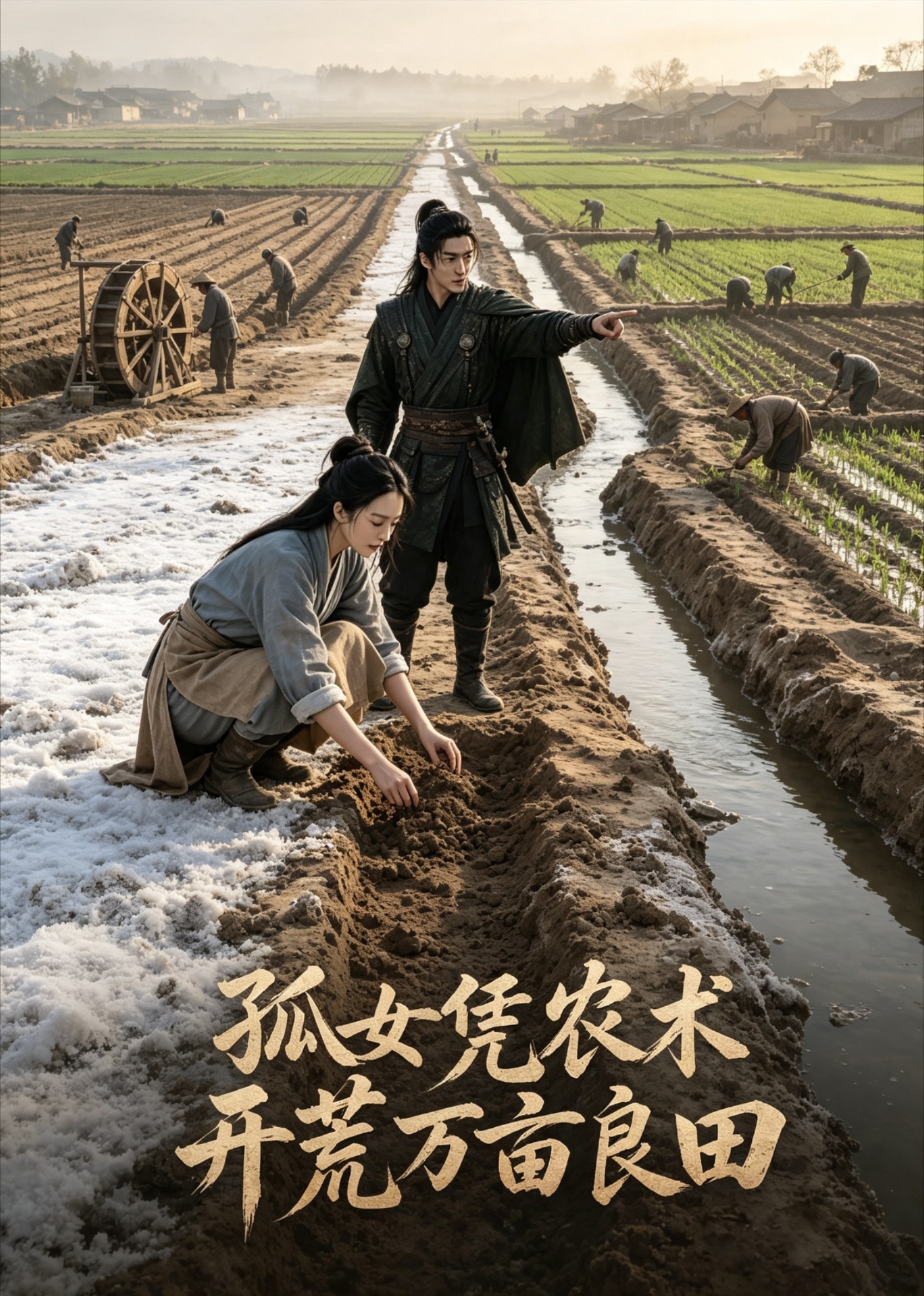 孤女凭农术开荒万亩良田