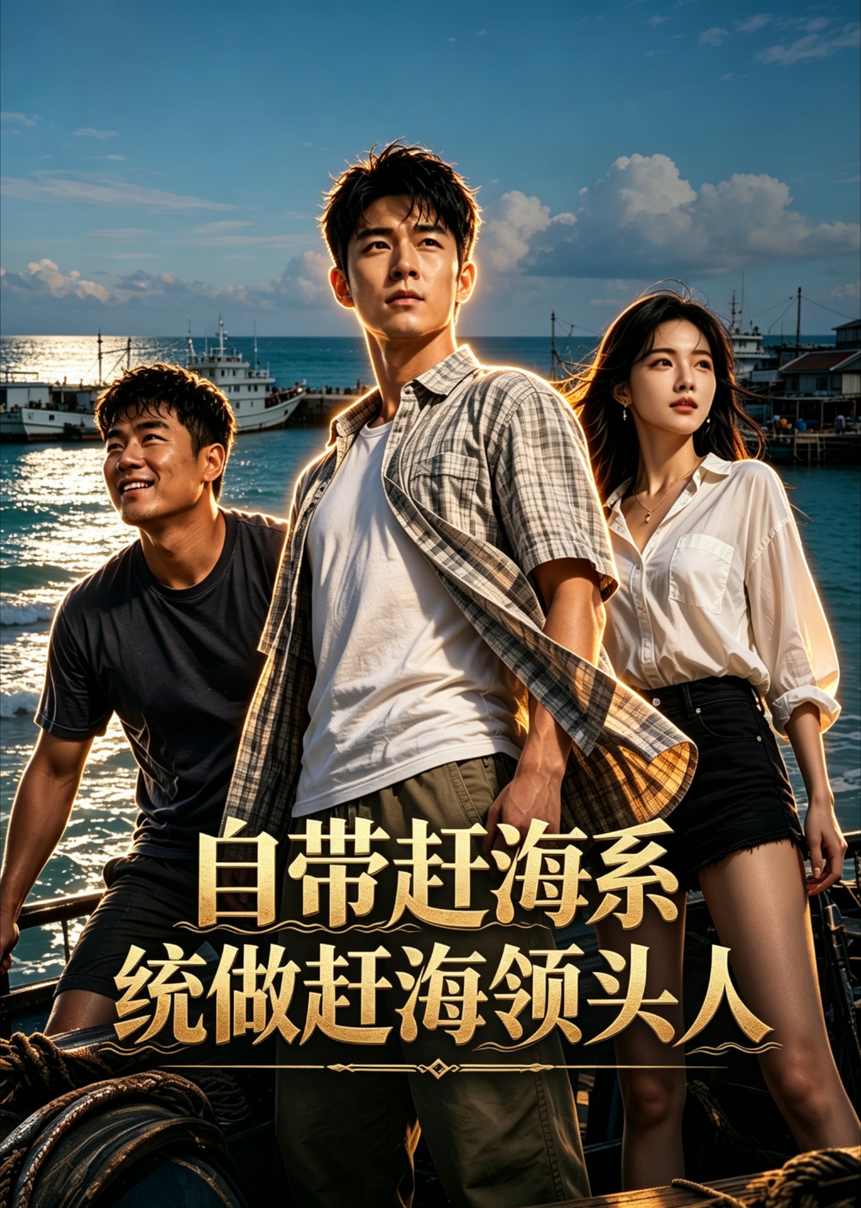 自带赶海系统做赶海领头人