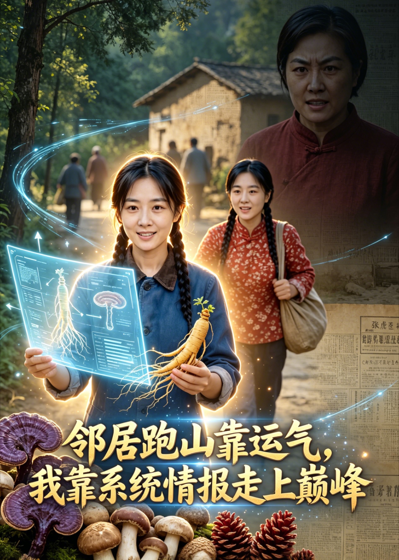 邻居跑山靠运气，我靠系统情报走上巅峰