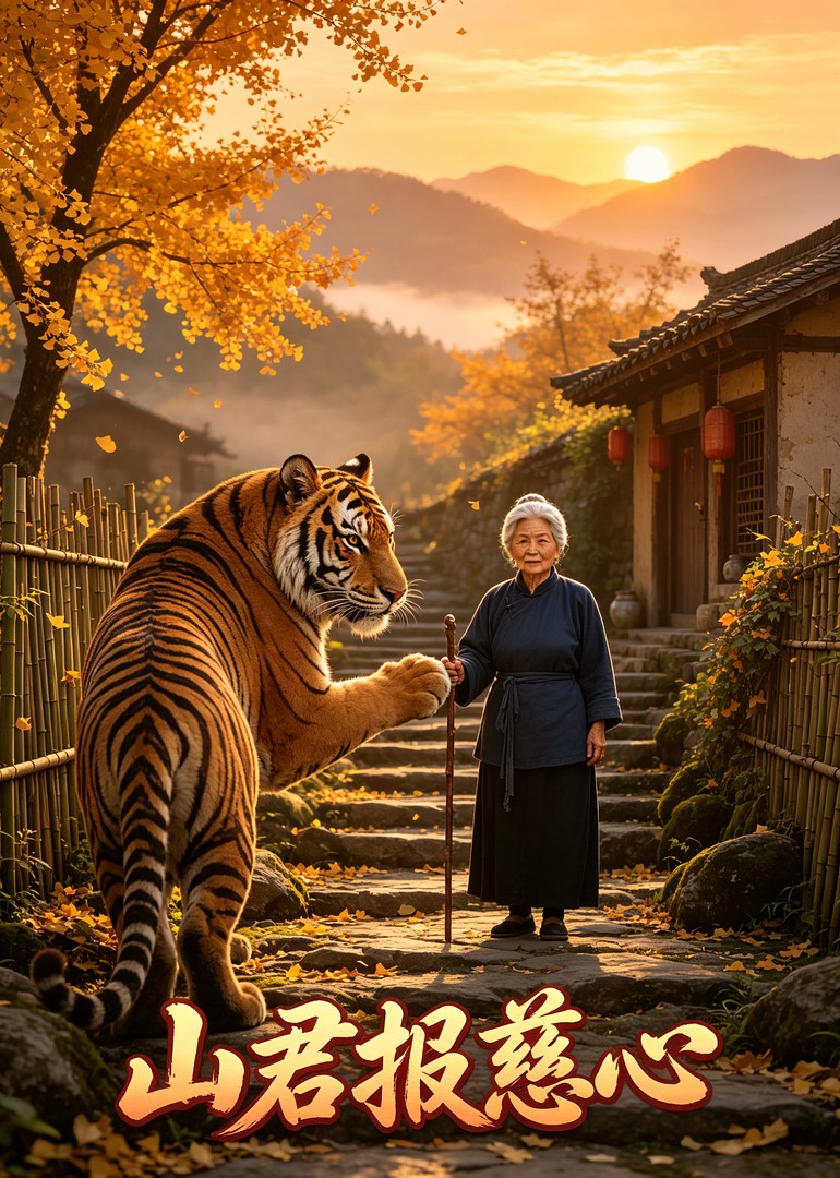 山君报慈心