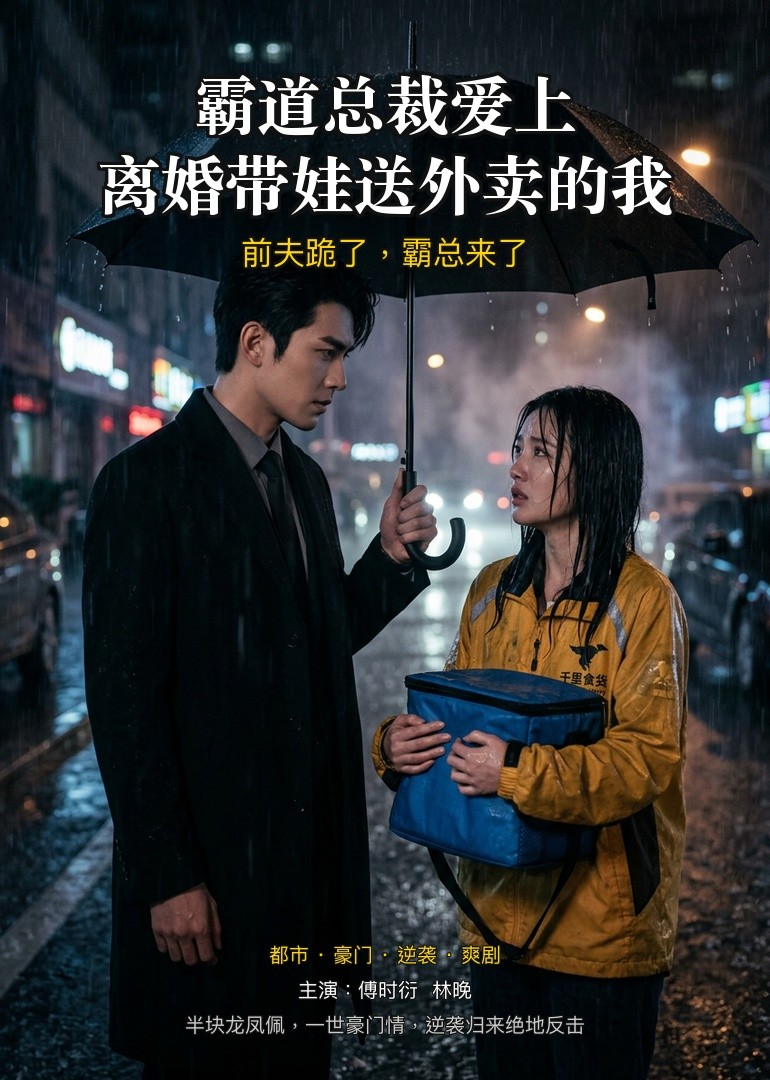 霸道总裁爱上离婚带娃送外卖的我封面图