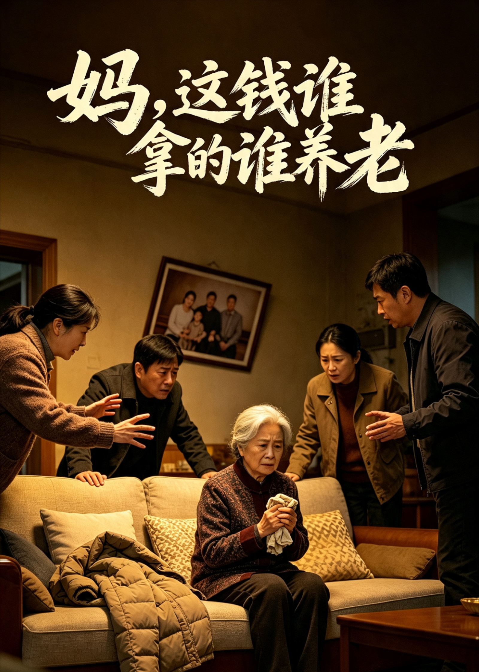 妈，这钱谁拿的谁养老封面图