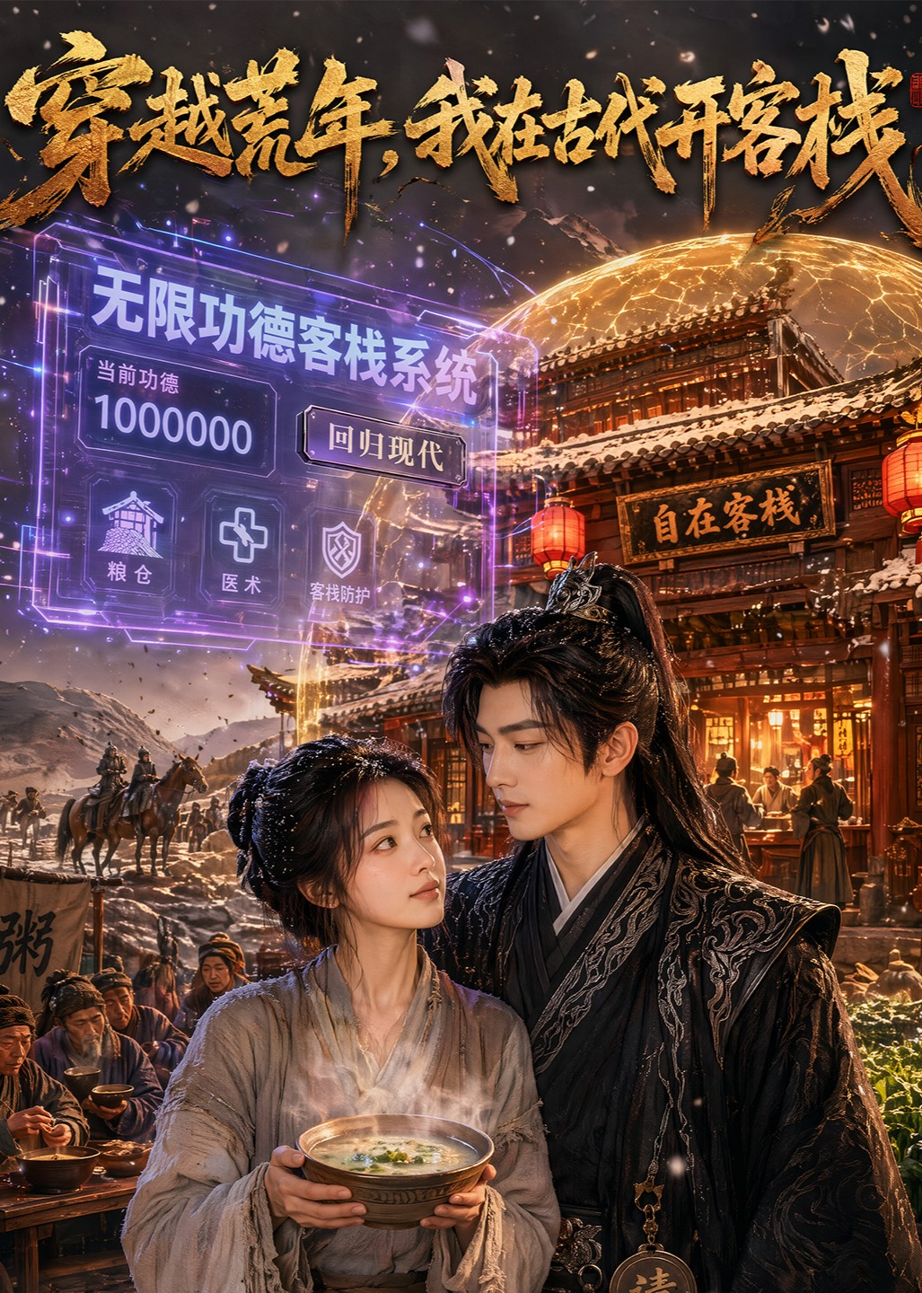 穿越荒年，我在古代开客栈