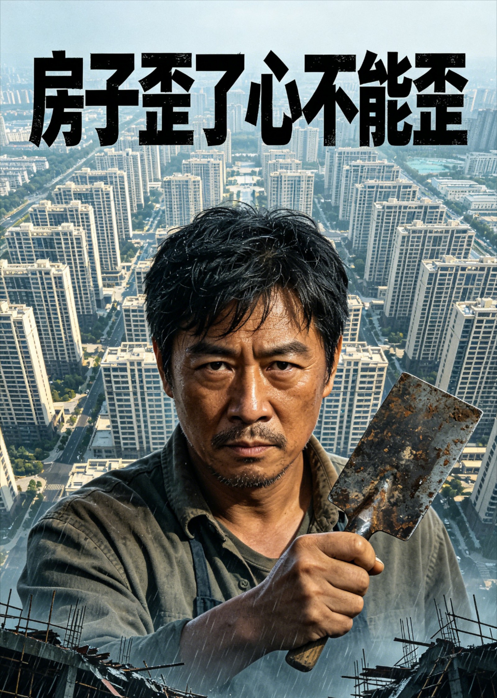 房子歪了心不能歪