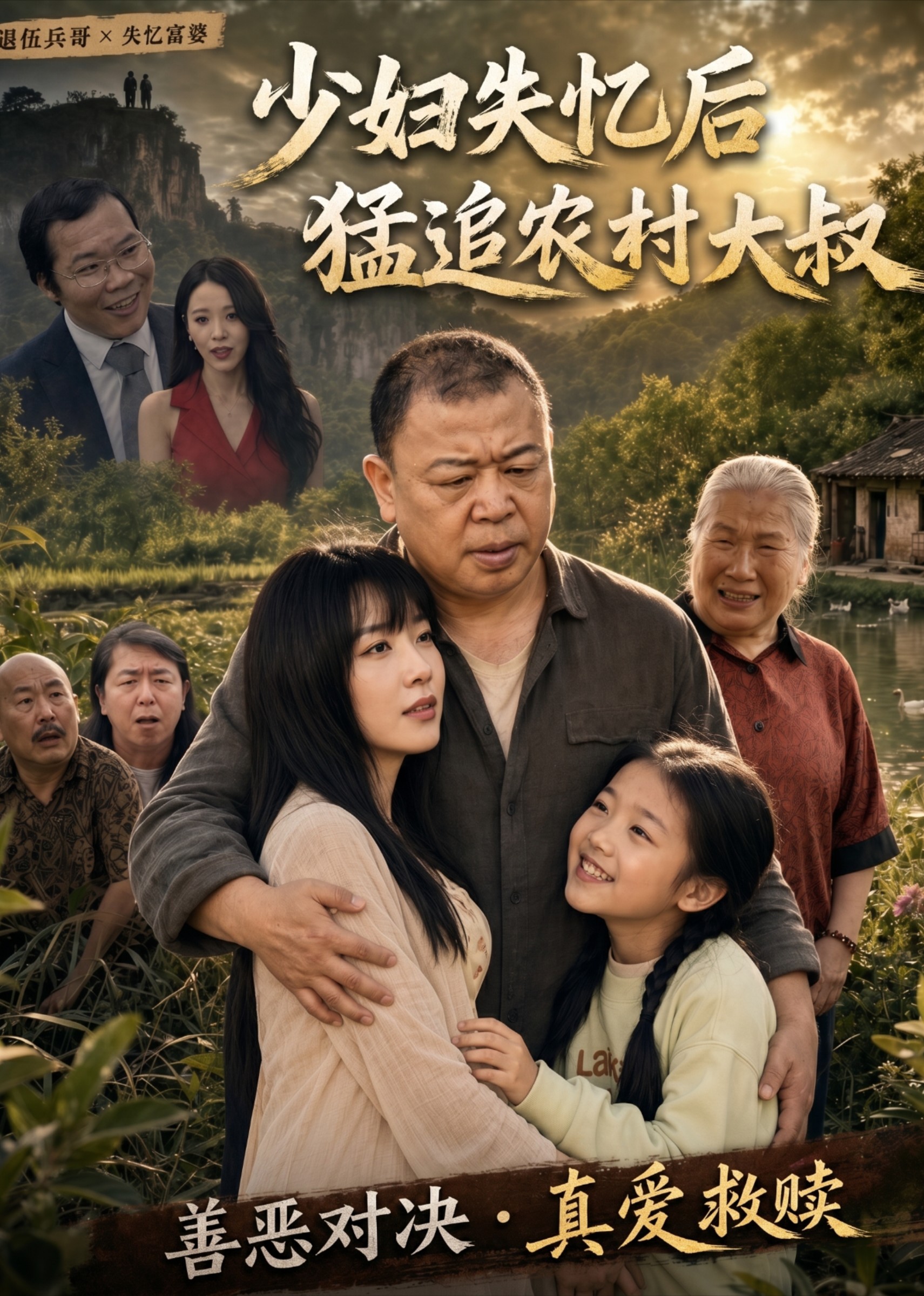 少妇失忆后猛追农村大叔封面图