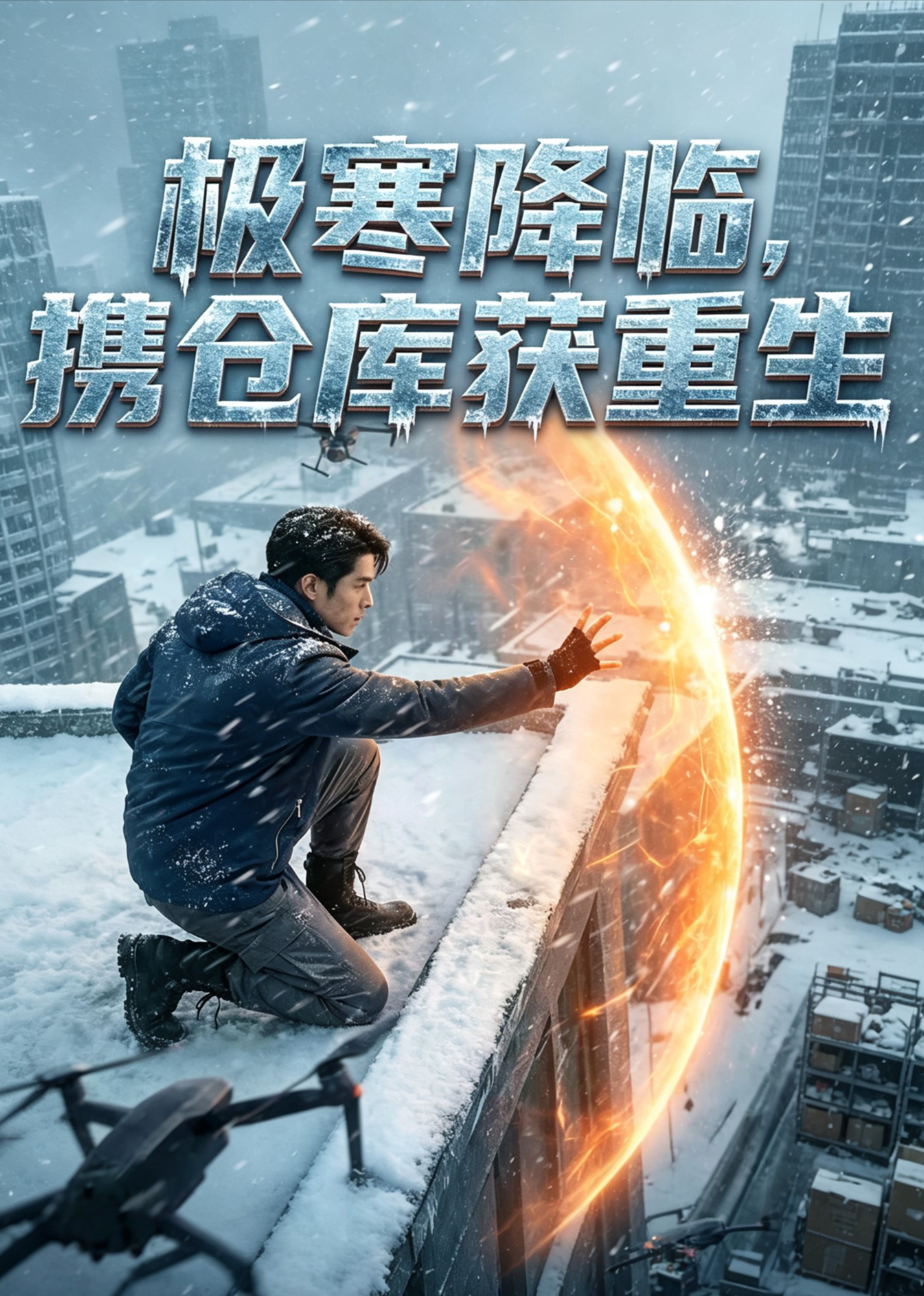 极寒降临，携仓库获重生封面图