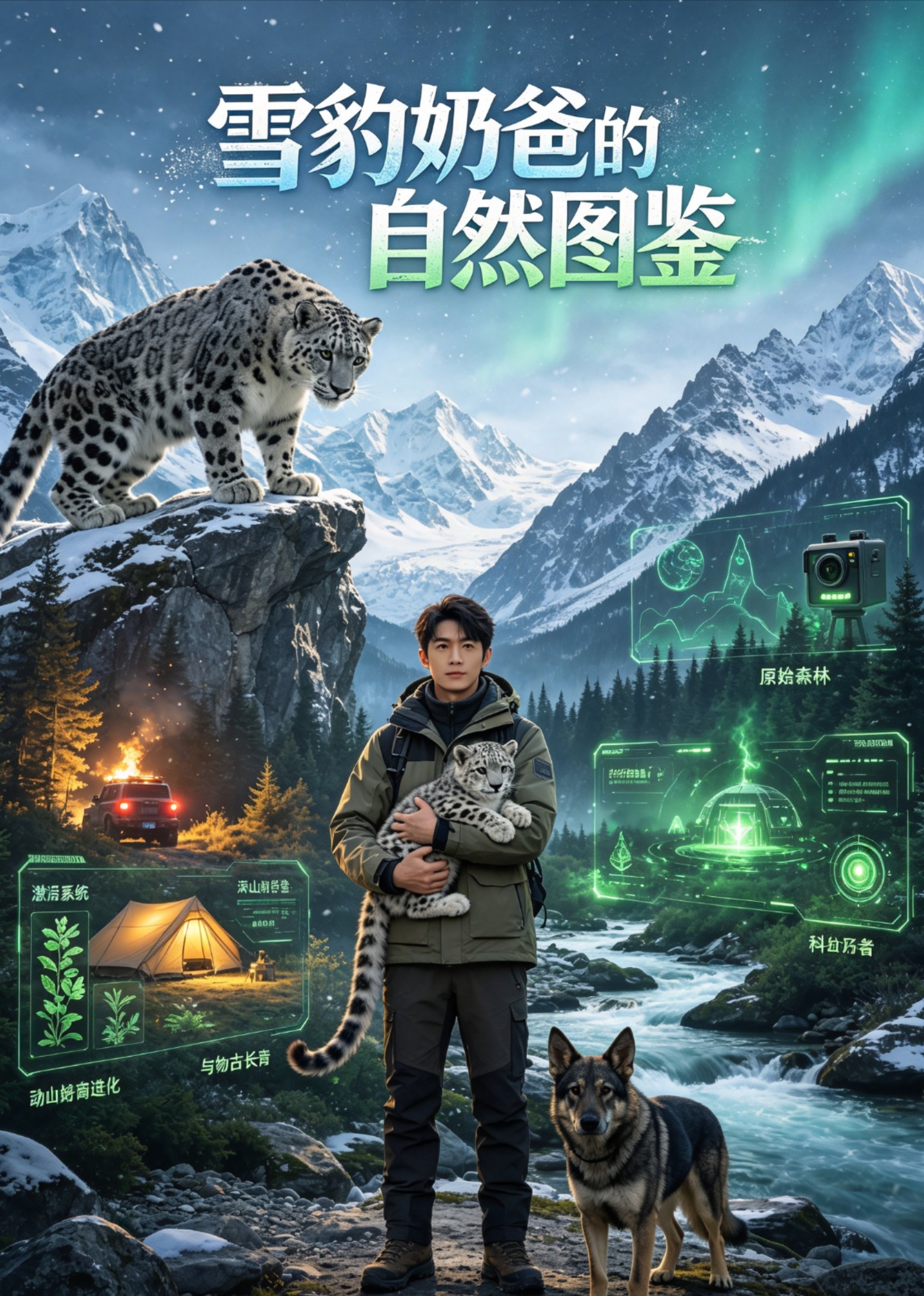 雪豹奶爸的自然图鉴