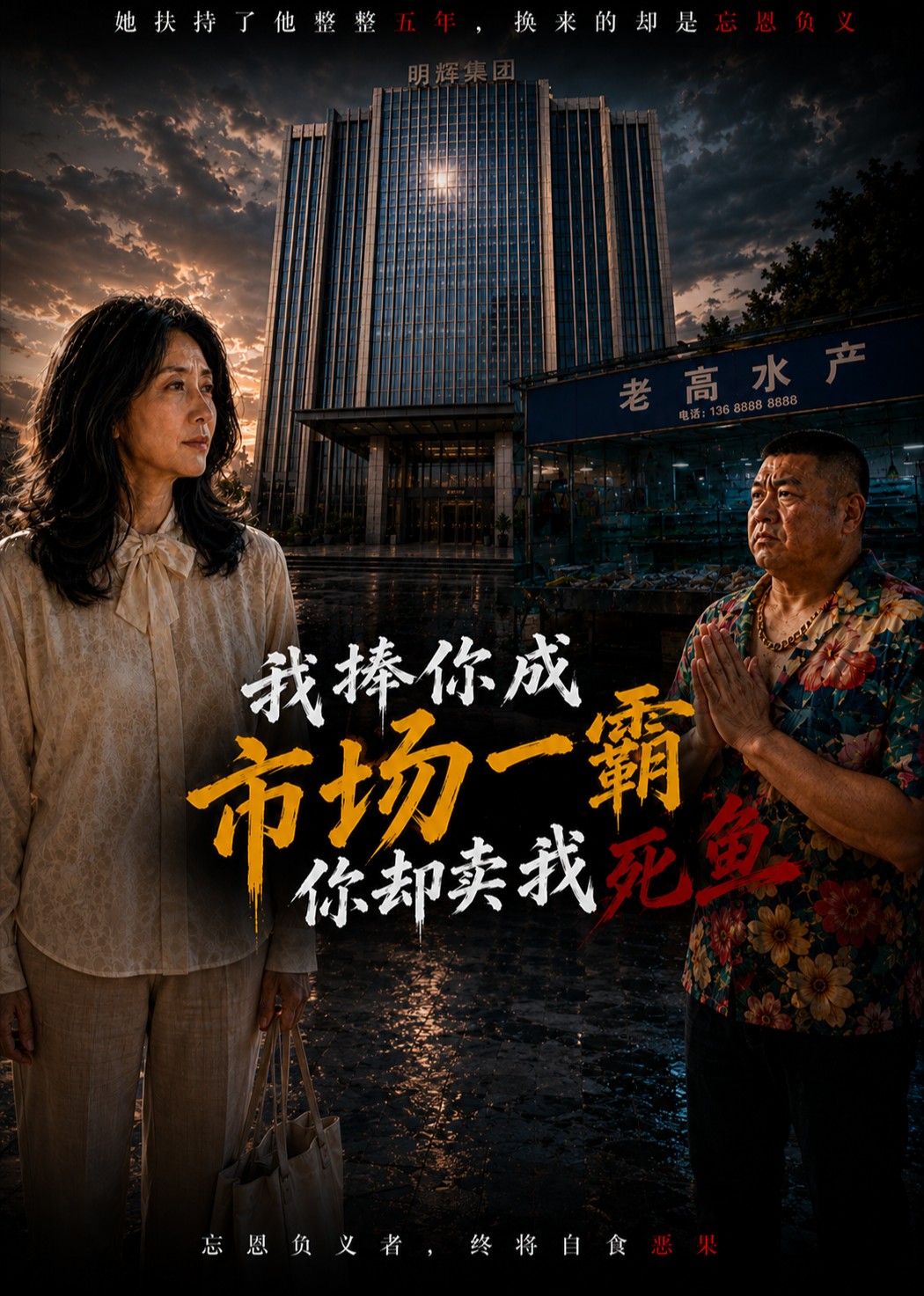 我捧你成市场一霸，你却卖我死鱼封面图