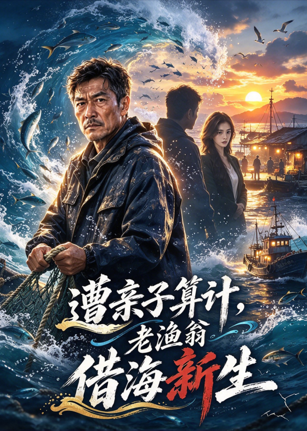 遭亲子算计，老渔翁借海新生封面图