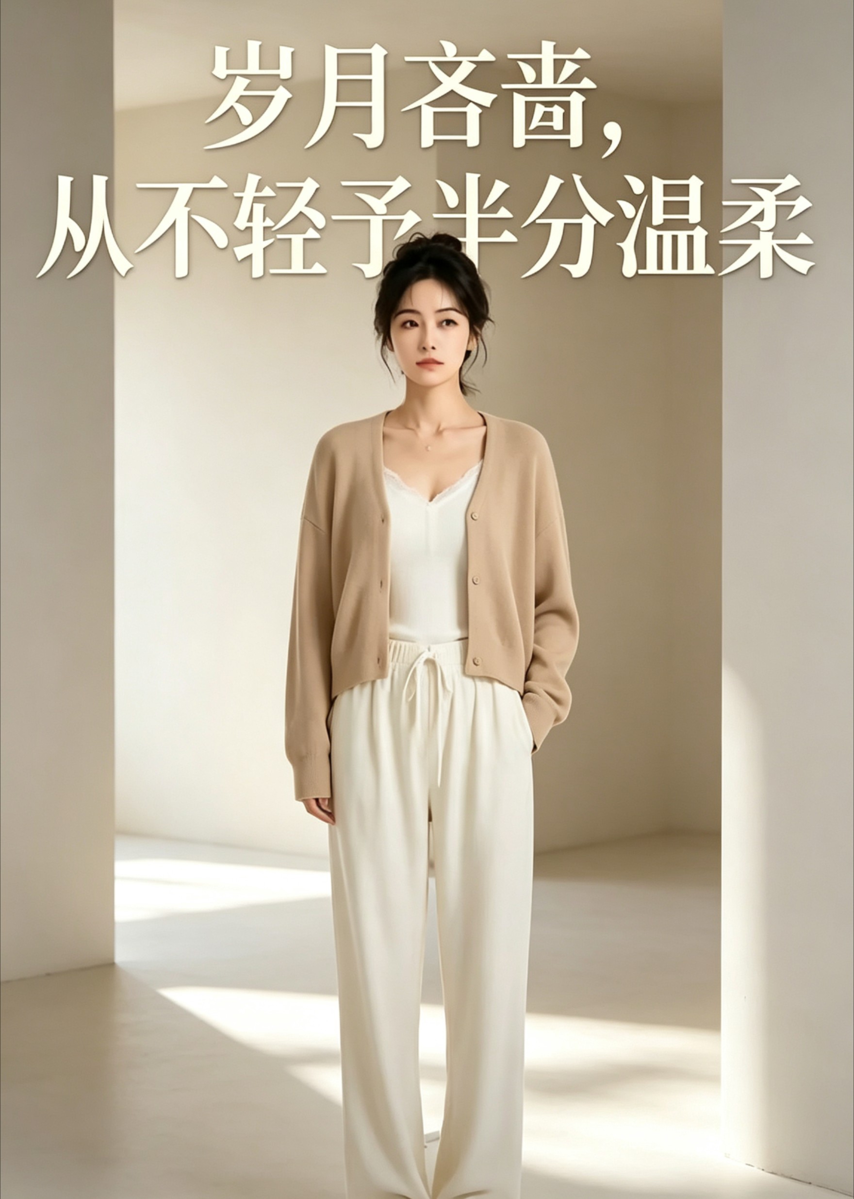 岁月吝啬，从不轻予半分温柔