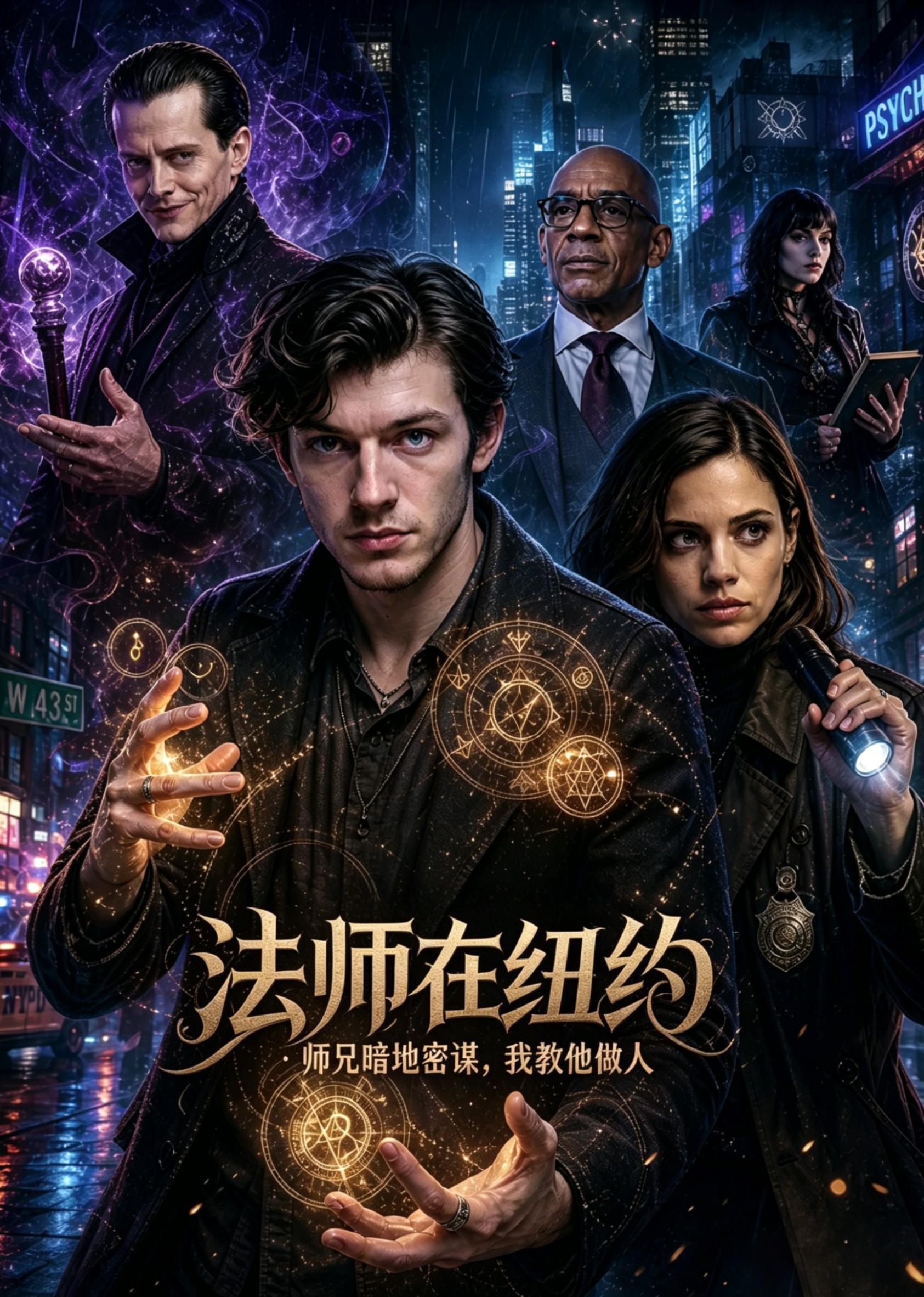 法师在纽约：师兄暗地密谋，我教他做人