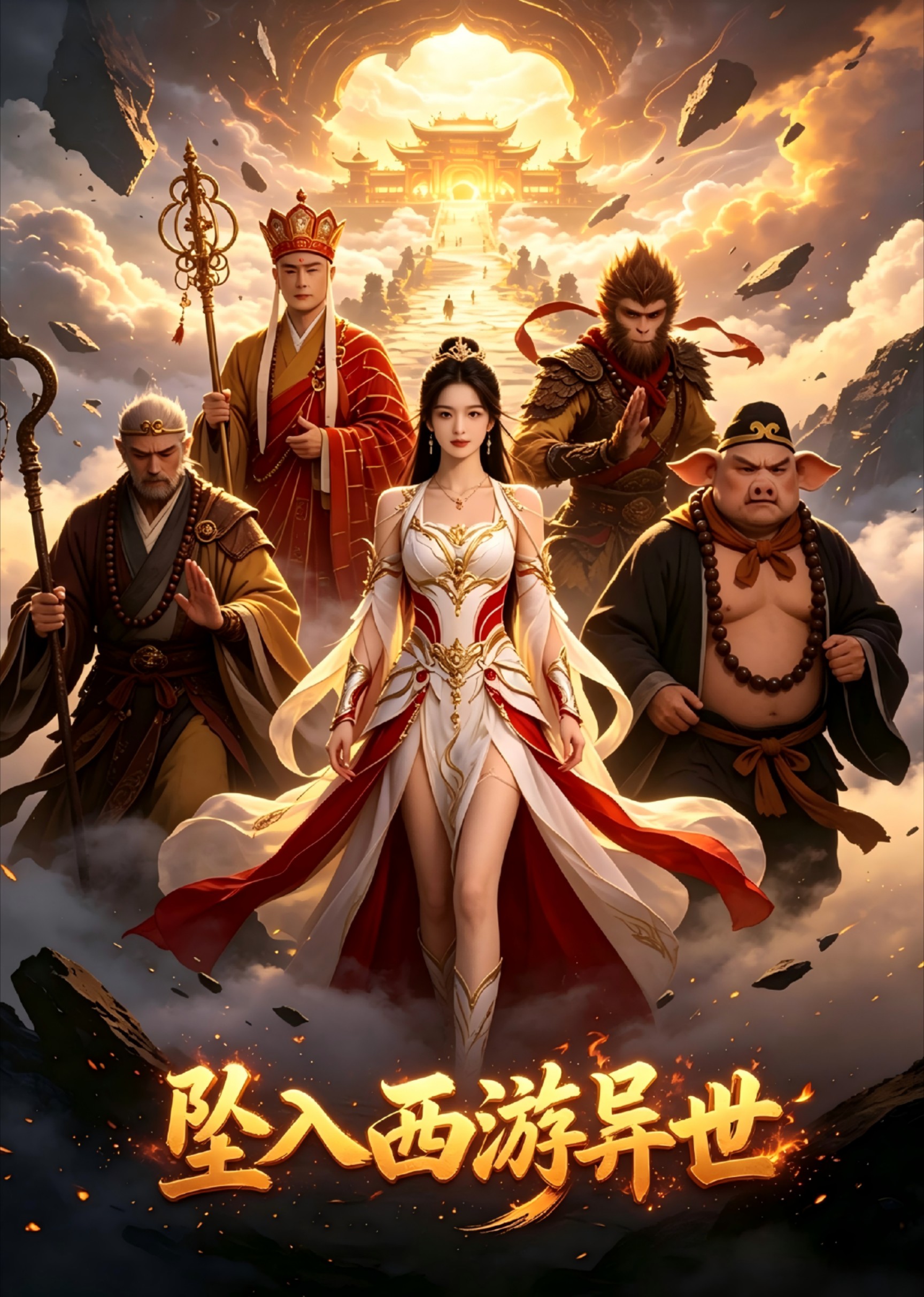 坠入西游异世封面图