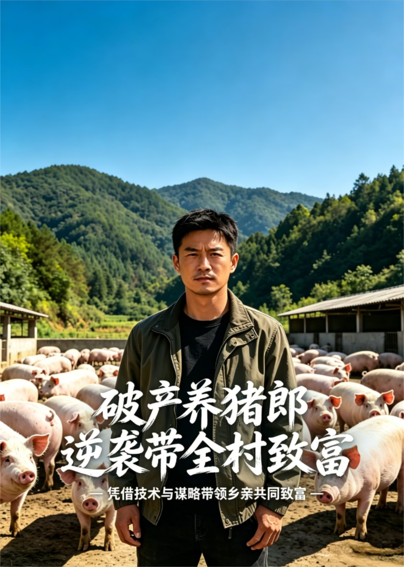 破产养猪郎，逆袭带全村致富封面图