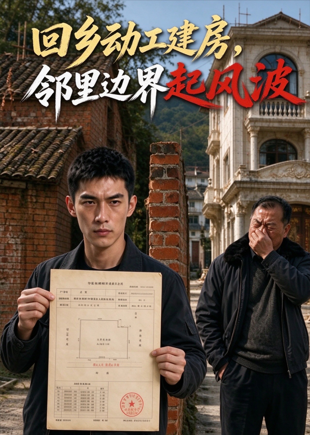 回乡动工建房，邻里边界起风波封面图