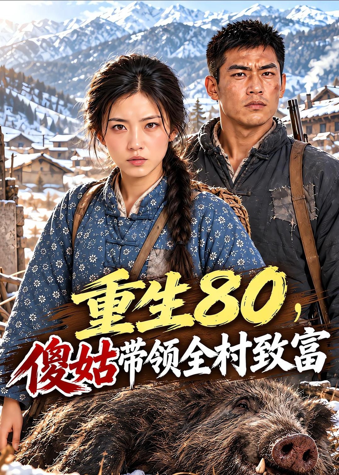 重生80傻姑带领全村致富封面图