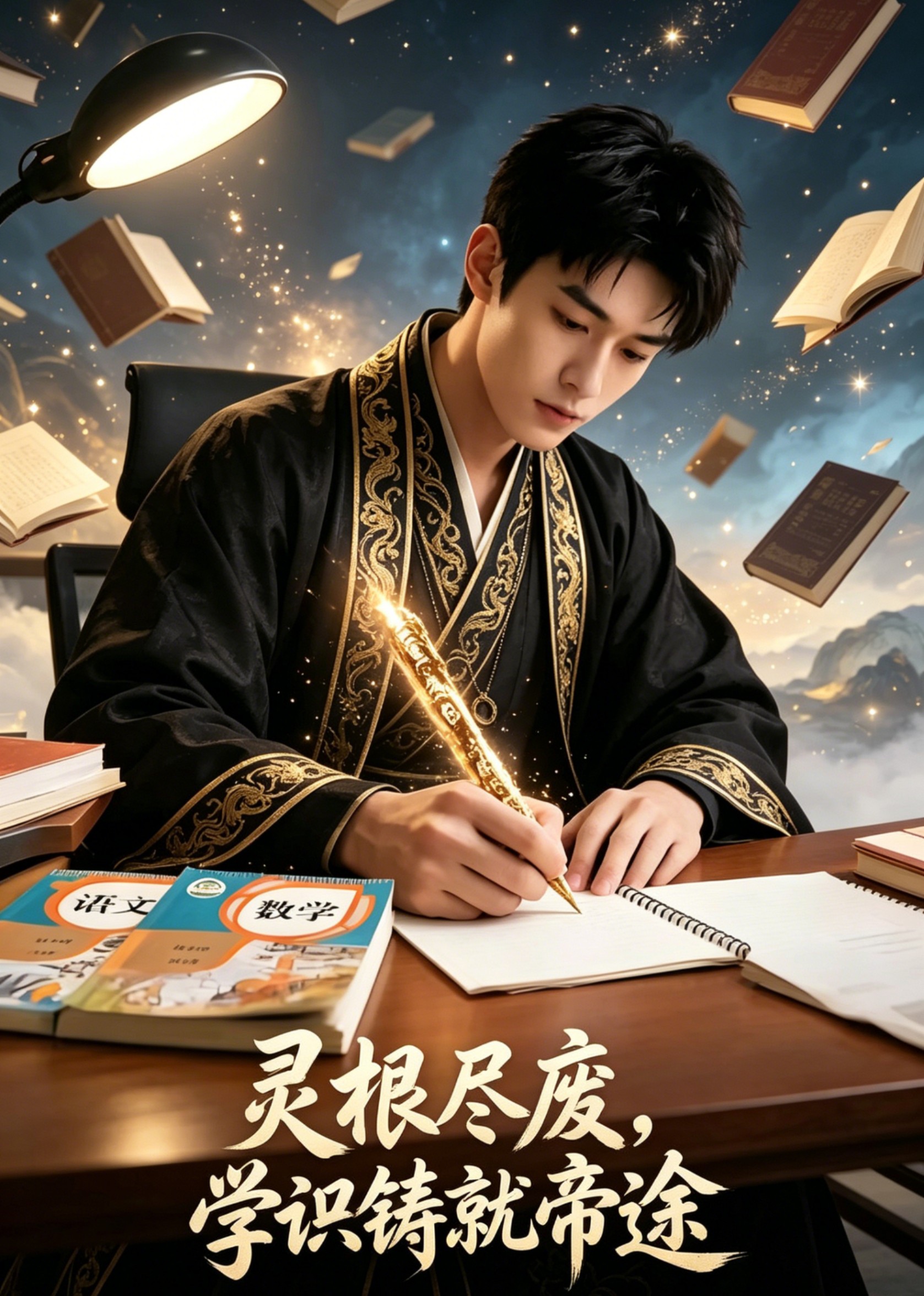 灵根尽废，学识铸就帝途