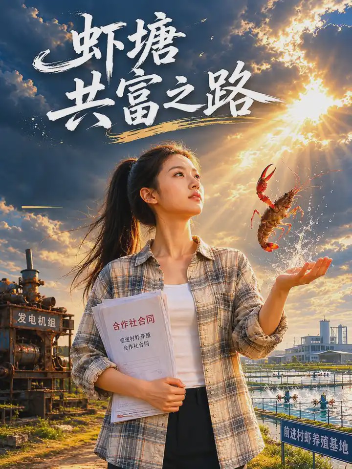 虾塘共富之路
