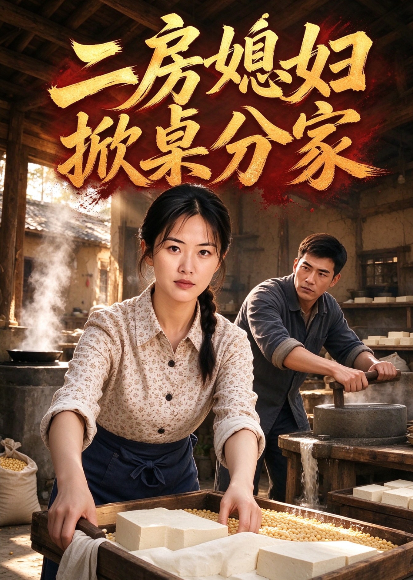 二房媳妇掀桌分家封面图