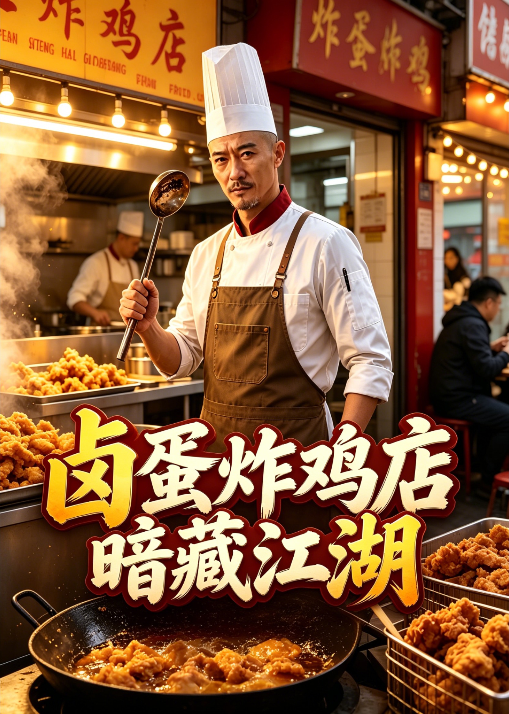 卤蛋炸鸡店暗藏江湖