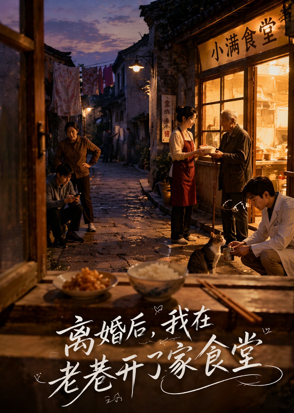 离婚后，我在老巷开了家食堂