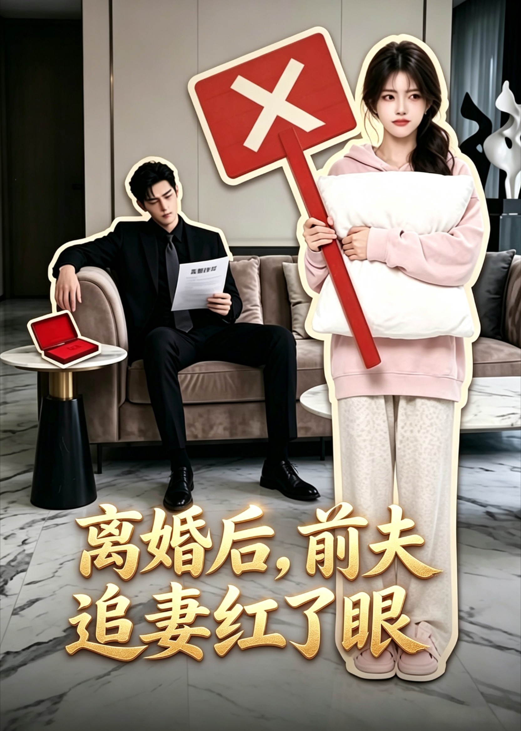离婚后，前夫追妻红了眼封面图