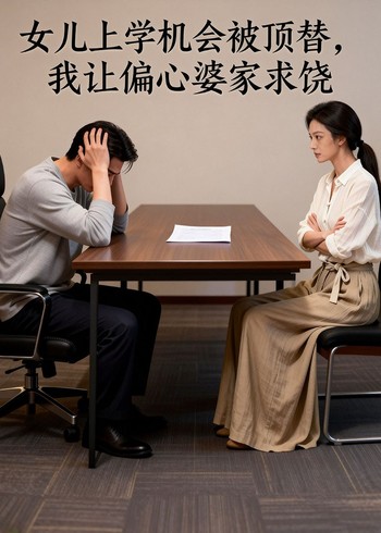 女儿上学机会被顶替我让偏心婆家求饶封面图