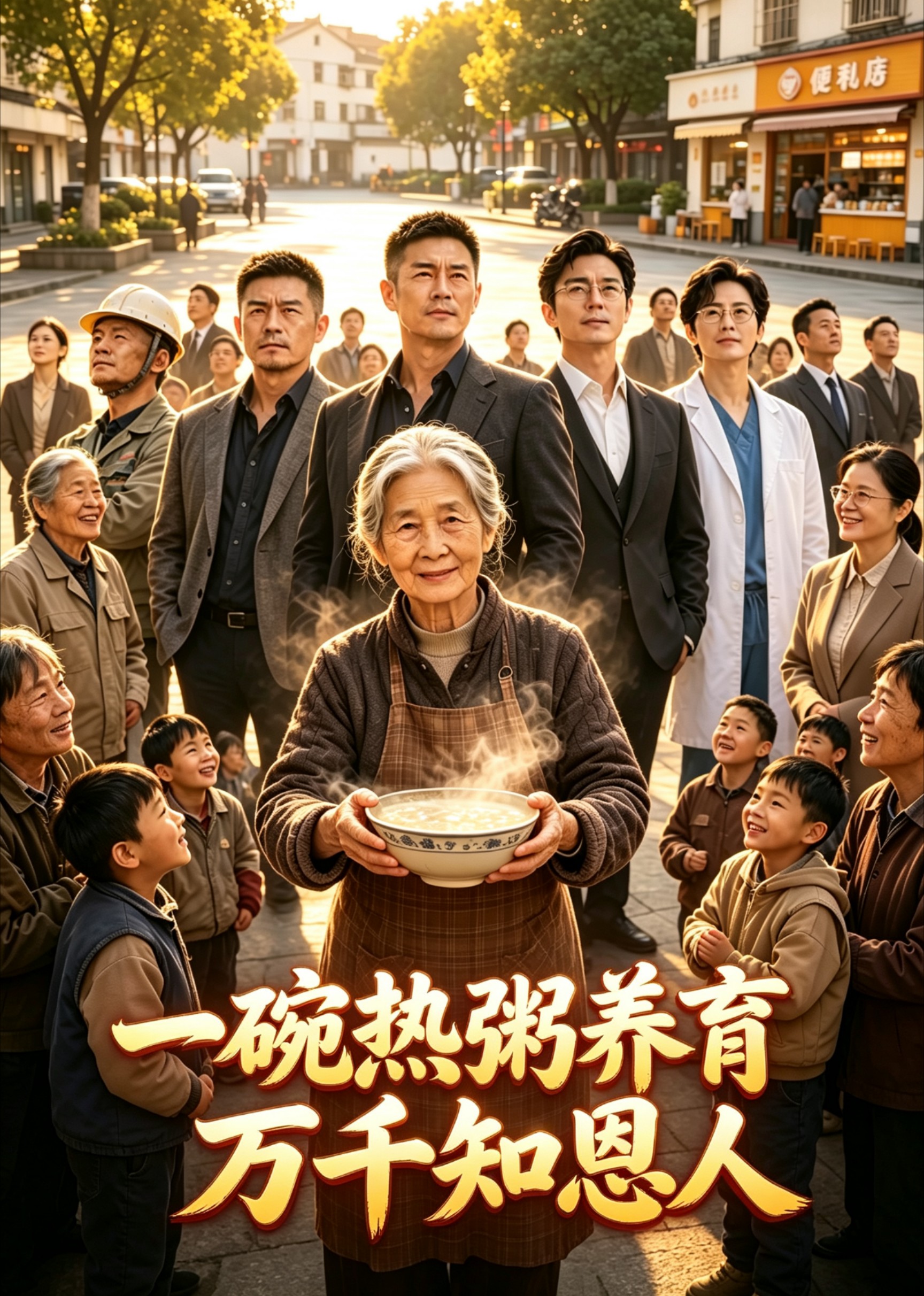 一碗热粥养育万千知恩人