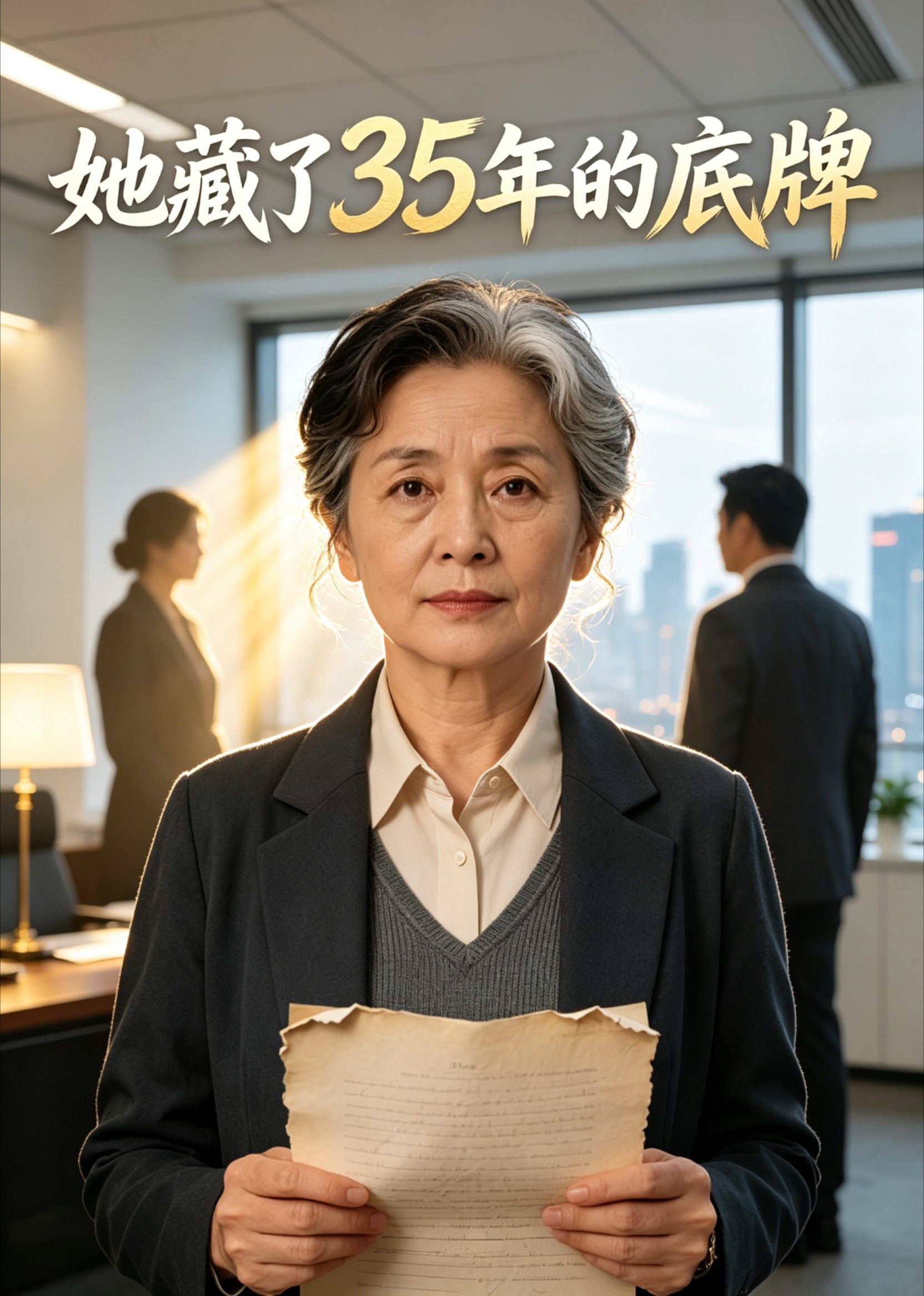 她藏了35年的底牌