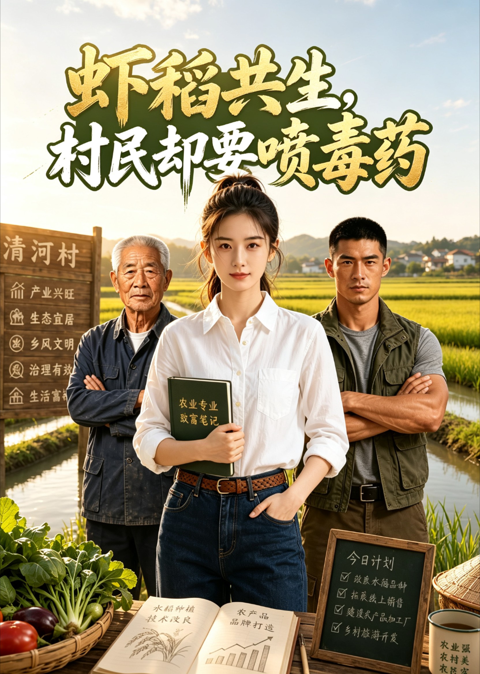 虾稻共生，村民却要喷毒药