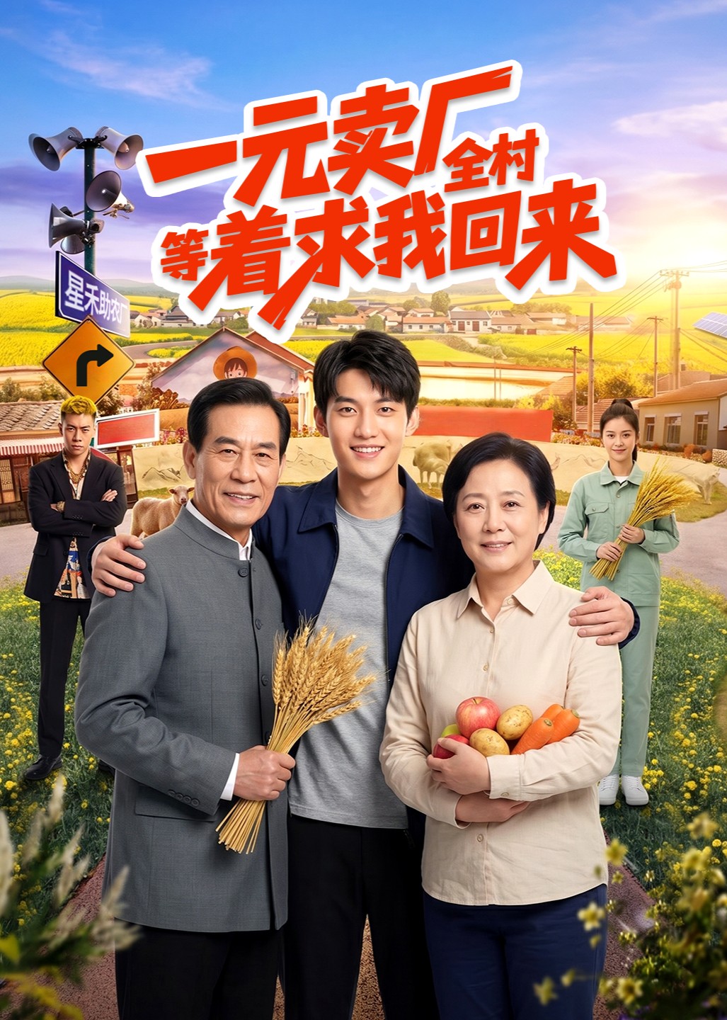 一元卖厂全村等着求我回来