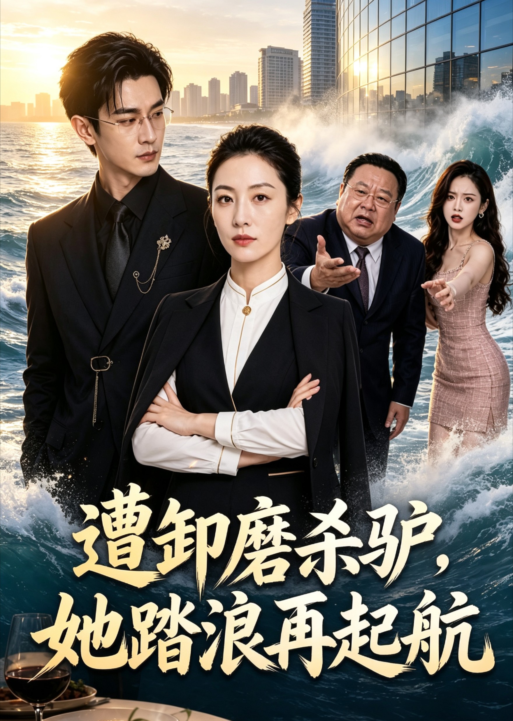 遭卸磨杀驴，她踏浪再起航封面图