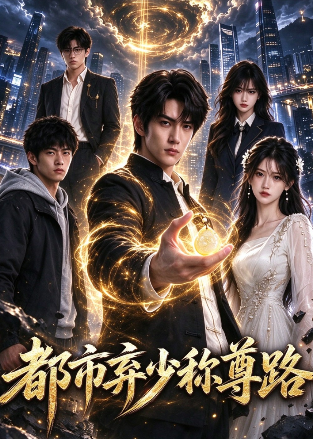 都市弃少称尊路封面图