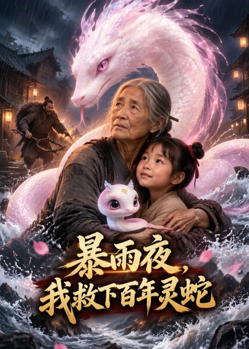 暴雨夜，我救下百年灵蛇