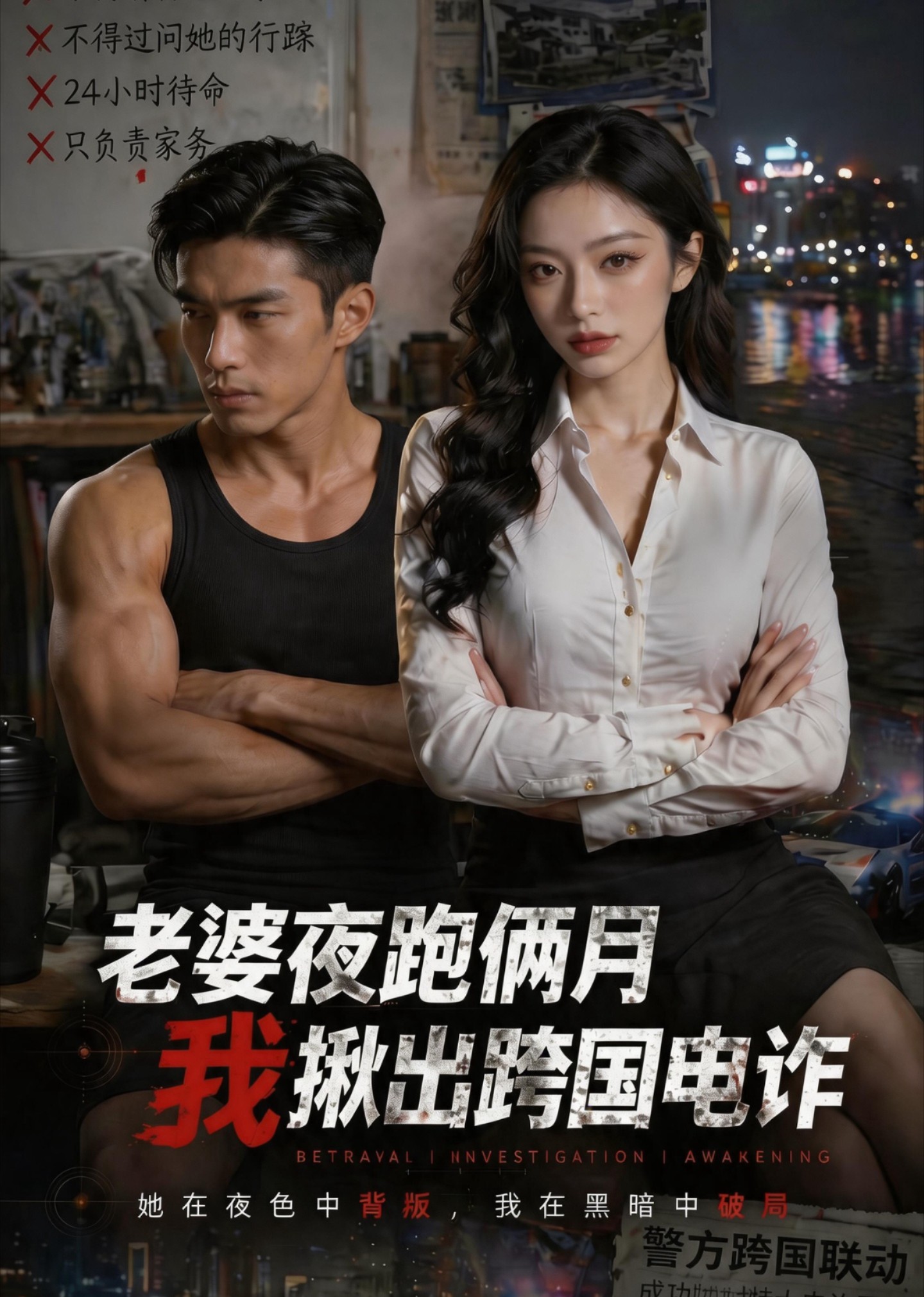 老婆夜跑俩月，我揪出跨国电诈