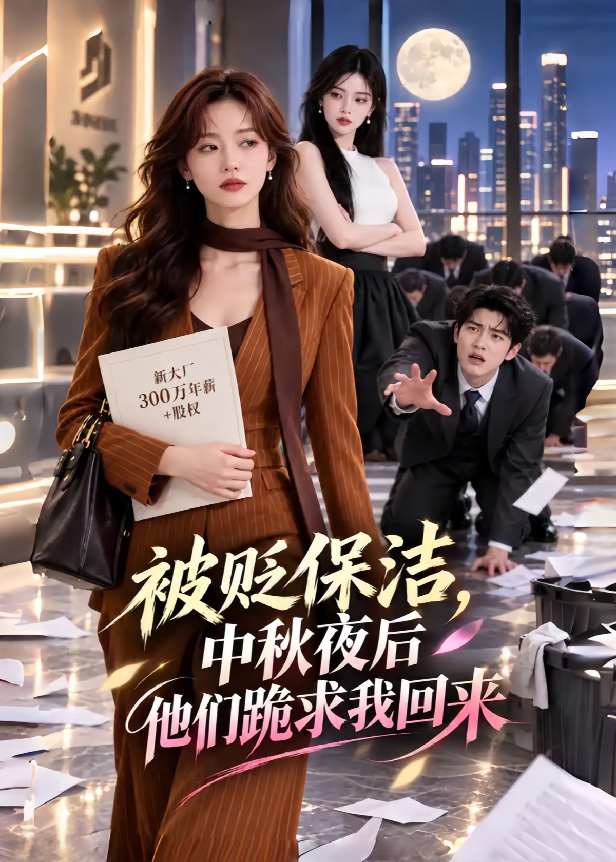 被贬保洁，中秋夜后他们跪求我回来封面图