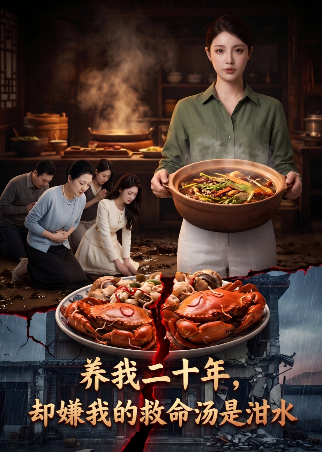 养我二十年，却嫌我的救命汤是泔水