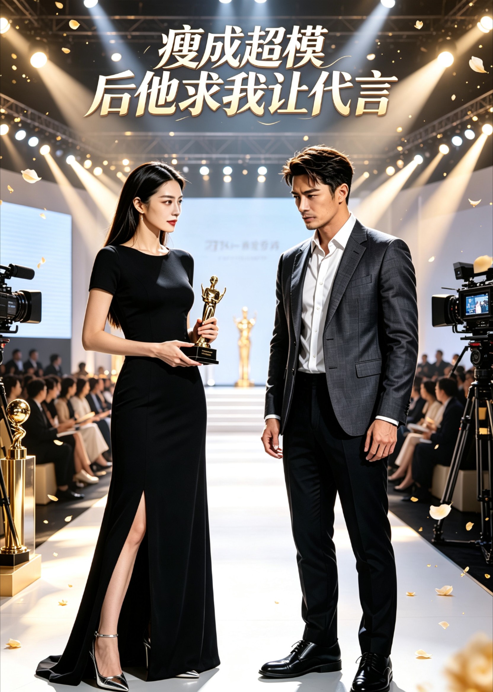瘦成超模后他求我让代言