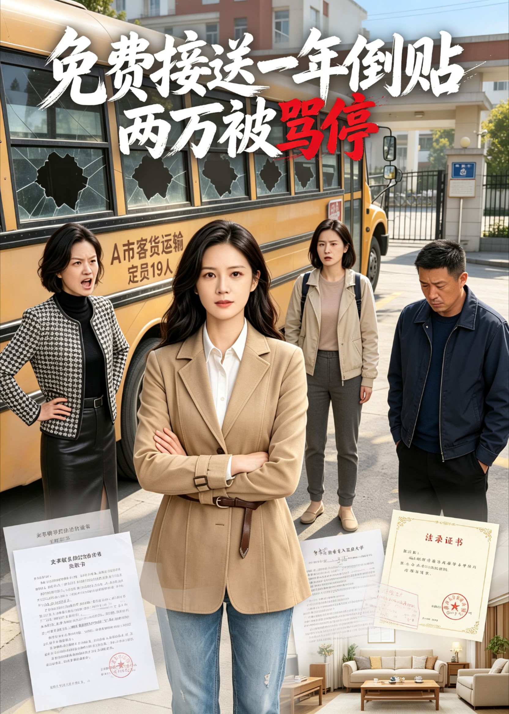 免费接送一年倒贴两万被骂停