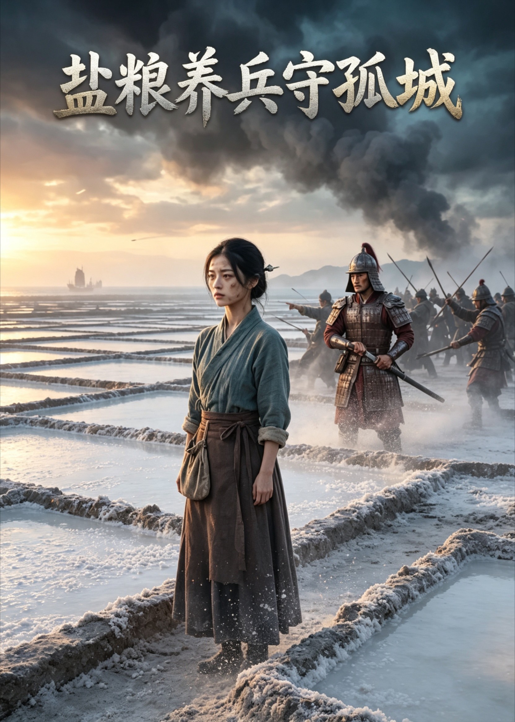 盐粮养兵守孤城